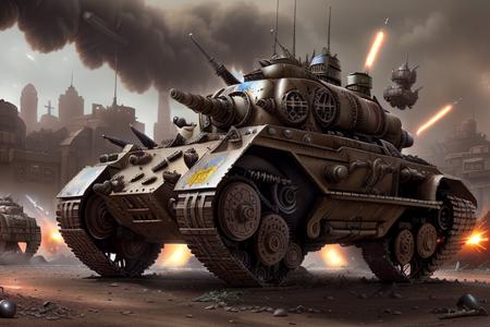 04100-2560756794-steampunk city, war machines attack, Metal Slug battle tank vehicle style,  ultra detailed, epic realistic, faded, (((hdr))), hy.png